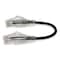 Add-On 6IN RJ-45 MALE TO RJ-45 MALE CAT6 STRAIGHT BLACK SLIM UTP COPPER PVC P ADD-0-5FSLCAT6-BK - alternate 4